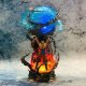 Figurka LED 3D Dragon Ball - Son Goku Anime 25cm Dekoracja Świecąca Braders 3