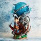 Figurka LED 3D Dragon Ball - Son Goku Anime 25cm Dekoracja Świecąca Braders 4