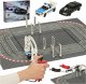 Coil Tor samochodowy wyścigowy policyjny elektryczny + 2 auta klocki konstrukcyjne GD-01 1
