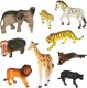 Figurki zwierzęta zoo zestaw do zabawy 28 el. 3