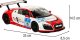 Samochód zdalnie sterowany Rastar 47510 AUDI R8 LMS Performance 1:14 8