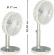 Wentylator wiatrak biurkowy bezprzewodowy 30cm biały 7