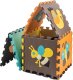 Mata edukacyjna piankowa puzzle zwierzątka kolorowa 85 x 85 cm 9 elementów kolorowa folia 5