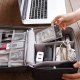 ORGANIZER PODRÓŻNY TORBA ETUI NA KABLE ŁADOWARKI 1