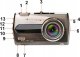 MARK1 Wideorejestrator kamera REJESTRATOR JAZDY FULL HD W06 0,15kg 4