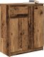Komoda z szufladą Stare drewno 71x35x84 cm Drewno klejone 4