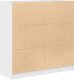 Komoda Biała 100x35x99 cm Drewno klejone 8