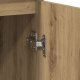Komoda z szufladą Artisan Oak 71x35x84 cm Drewno klejone 11