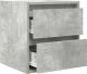 Szafka nocna wisząca Betonowa Szara 38x34x40 cm 5