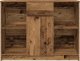 Komoda z szufladą Stare drewno 101x35x76 cm Drewno klejone 6