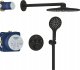 Grohtherm SmartControl Podtynkowy zestaw prysznicowy z deszczownicą Rainshower SmartActive 310; kolor: phantom black 1
