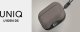 UNIQ Lyden DS - etui  ze sztucznej skóry do AirPods 4 szare - Gwarancja bezpieczeństwa. Proste raty. Bezpłatna wysyłka od 170 zł. 2