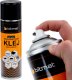 Klej w sprayu do paneli wygłuszających akustycznych kontaktowy do tkanin pianek Bitmat 500ml 15