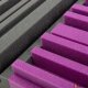 Panel ścienny dźwiękochłonny EQUALIZER akustyczny z pianki dekoracyjny gąbkowy 4szt 4