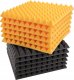 Bitmat Panele akustyczne pianki wygłuszające Piramidy 50x50x5cm 12szt 3m2 9