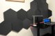 Pianki Akustyczne Hexagony 10 szt grubość 3cm wyciszenie ozdoba do studia na ściany 5