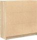 Komoda Sonoma Oak 100x35x99 cm Drewno klejone 8