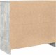 Komoda Betonowa Szara 85x34x76 cm Drewno klejone 8