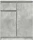 Komoda z szufladą Beton Szary 71x35x84 cm Drewno klejone 6