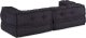 Pufa modułowa, antracytowa, 140x70x36, tkanina 4