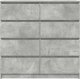Komoda Betonowa Szara 100x35x99 cm Drewno klejone 6