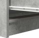 Komoda Betonowa Szara 100x35x99 cm Drewno klejone 10