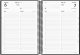 A5 dagkalender job/privat sort kunstskind 2025 1