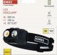 Zibintuvelis ant galvos ikraunamas, LED, 500lm, Li-pol 1200 mAh, EMOS 5