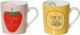Kubek porcelanowy z uchem 200ml 8,6x7,7cm Truskawka i pomarańcza 3
