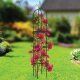 Metalowa pergola ogrodowa 215x41cm Okrągła podpora dla roślin pnących 4