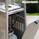 Parasol grzewczy Heckermann HS-PHM-H Srebrny ogrzewacz tarasowy Piramida 6