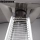 Parasol grzewczy Heckermann HS-PHM-H Srebrny ogrzewacz tarasowy Piramida 9
