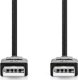 Nedis CCGL60000BK50 kabel USB USB 2.0 5 m USB A Czarny 2