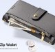 Dux Ducis Etui skórzane Dux Ducis Lawa na Samsung Galaxy S25+ z odłączanym portfelem magnetycznym - szare 2
