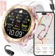 SMARTWATCH z GPS RNCF37 zegarek damski Rubicon + biały pasek R92-2 1