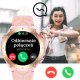 SMARTWATCH z GPS RNCF37 zegarek damski Rubicon + biały pasek R92-2 1
