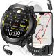 SMARTWATCH z GPS zegarek Rubicon dwa paski 1
