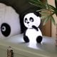 Lampka nocna PANDA na baterie, wys. 14 cm 2