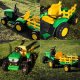 Traktor z przyczepą dla dzieci elektryczny jeździk na akumulator sterowany pilotem UNIWERSALNY 25