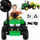 Traktor z przyczepą dla dzieci elektryczny jeździk na akumulator sterowany pilotem UNIWERSALNY 26