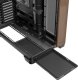 Antec C8 Curve Wood, Full Tower, PC, Black, Transparent, Wood, ATX, ITX, Glass, Plastic, Steel, Wood, 17.5 cm 6
