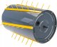 Walec OGRODOWY Do Trawy Aerator Trawnika Ubijak Gleby Ziemi 35L 50CM KOLCE 12