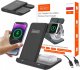 Ładowarka Bezprzewodowa 3w1 USB-C Indukcyjna do Telefonu Smartfona Zegarka Watch Słuchawek TWS Airpods Buds Zenwire X12 1