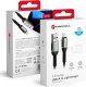 Kabel USB ForCell USB-A - Lightning 3 m Czarny 1
