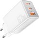 ML Ładowarka Essager ECT67W-LJB02-Z GaN 67W 2C+A (biały) 2