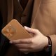 ML Etui Nillkin Qin Prop Leather iPhone 16 (brązowy) 4