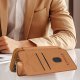 ML Etui Nillkin Qin Prop Leather iPhone 16 (brązowy) 5