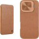 ML Etui Nillkin Qin Prop Leather iPhone 16 (brązowy) 6