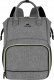 ML Plecak na laptopa / Torba na lunch 15.6'' Matein 1368 Szary USB 1