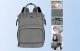 ML Plecak na laptopa / Torba na lunch 15.6'' Matein 1368 Szary USB 4